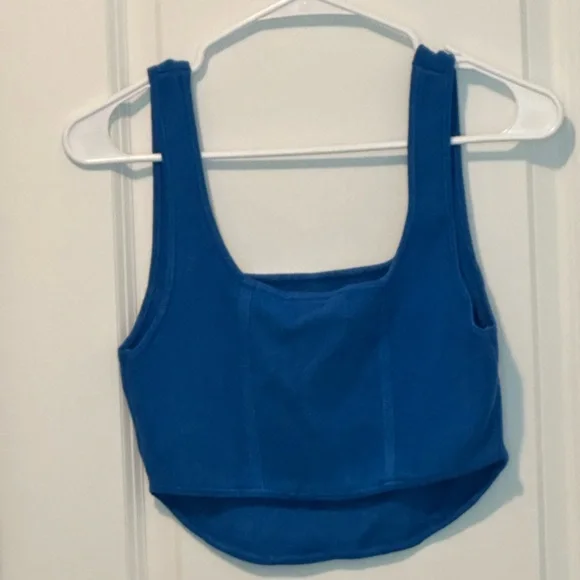 NWT - House of Harlow 1960 - Electric Blue Knit
Corset Tank Top - Picture 3 of 7